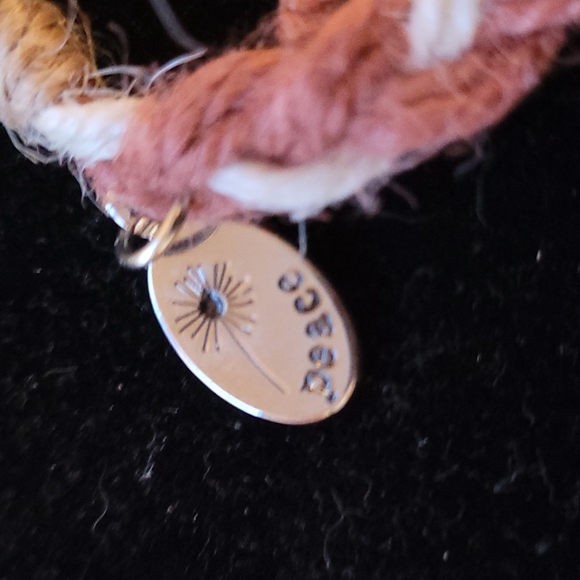 brown,tan and white tug and pull bracelet - Picture 3 of 3